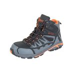 Hiker S3 Safety Boots 1Pr Blk/Org 5