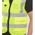 Exec Hi Vis Waistcoat Orange S