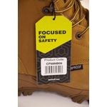 Click Wpf Safety Boots 1Pr Tan 8