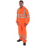 Beeswift Bseen Pu Coverall Org L