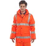 Beeswift Bseen Pu Jacket Orange 4Xl