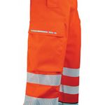 Deltic Hi Vis Over Trs S Org/Blk