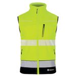 Deltic Hi Vis Gilet Sylw/Nblue 6Xl