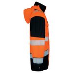 Deltic Hivis Jacket Orange/Black 3Xl