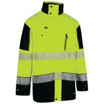 Deltic Hivis Jacket Syellow/Nblu 3Xl