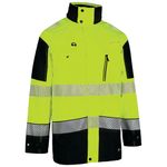 Deltic Hivis Jacket Syellow/Nblu 2Xl