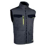Flexworkwear Gilet Grey/Black M