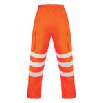 Deltic Hi Vis Overtrouser Orange S