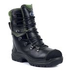 Forestry Chainsaw Boots 1Pr Blk 10.5