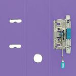 Elba 70Mm Lever Arch A4 Pvc Purple