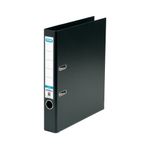 Elba 50Mm Lever Arch A4 Pvc Black
