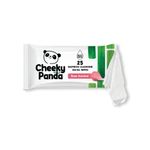 Cheeky Panda Face Wipes X25 Rose Pk6
