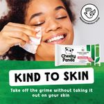 Cheeky Panda Face Wipes X25 Rose Pk6
