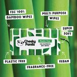 Cheeky Panda Bio Dry Wipes X100 Pk6