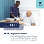 Conti Dry Wipes Soft Large X100 Pk32