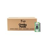 Bamboo Paper Straws Black Pk250