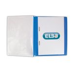 Elba Quotation Fldr A4 Blue Pk25