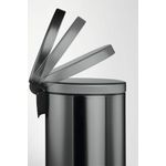 Durable Pedal Bin Metal Rnd 20L Cha