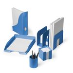 Durable Magazine Rack Eco Blue