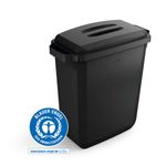 Durable Durabin Eco Bin Rect 60L Blk
