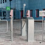 Durable Ssteel Floor Stand A4 Grey