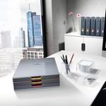 Durable Varicolor Mag Stor Rack Pk5