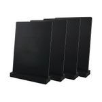 A5 Countertop Chalkboard Blk Pk4