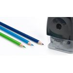 Dahle Desktop Sharpenr W/Clamp Gy/Bk