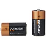 Duracell Plus D Battery Pk2