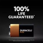 Duracell Plus 9V Battery Pk4