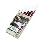 Edding E-50 Paint Marker Wht Pk10