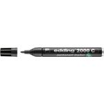 Edding Perm Markers Black 2000C Pk10