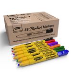 Show-Me Flipchart Markers Ast Pk48