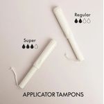 Applicator Tampons Regular Pk16