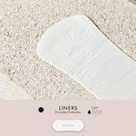 Bulk Organic Bamboo Liners Pk300