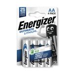 Energizer Ultimate Aa Battery Pk4