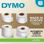 Dymo Name Badge Label 89X41 Wht P300