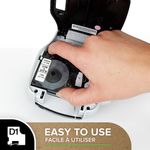 Dymo D1 Labelmaker Tape 24Mm Blk/Wht