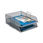 Mesh Letter Tray Portrait Fc Slv