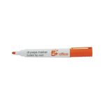 Drywipe Marker Bullet Tip Red Pk12