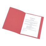 Sq Cut Folder A4 250Gsm Red Pk100
