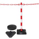 Guarda Chain 6 Post Red/Wht Concrete