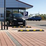 Park-Aid Wheel Stop 1800Mm Blk/Ylw