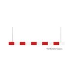 Height Restriction Bar 4000 Red/Wht