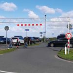 Height Restriction Bar 4000 Red/Wht