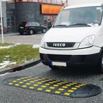 Speed Hump Centre Sec 500X75 Ylw/Blk