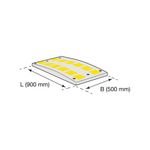 Speed Hump Centre Sec 500X75 Ylw/Blk