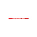 Wallpro 300 Blk Do Not Enter Red/Wht