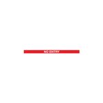 Magn Barrier Ylw No Entry Red/Wht 3M