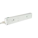 5 Star 4-Way Extension Lead 5M Wht